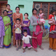 Bimla is in purple, with other women from her village, including Archana.